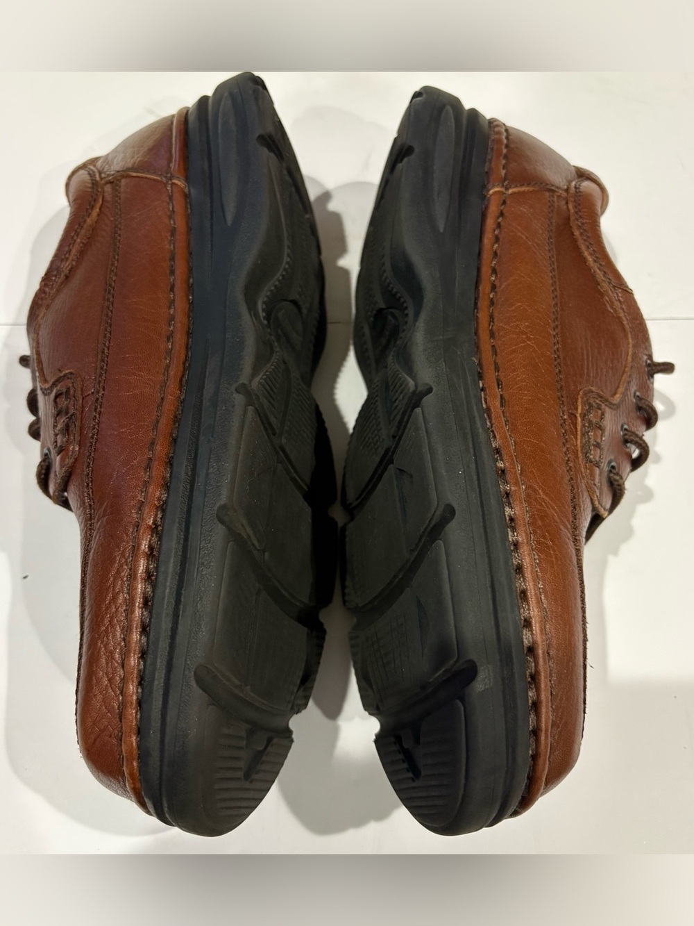 Nunn Bush Men’s 11.5 M Brown Genuine Leather Comfort Gel Oxford Shoes 83890 - Picture 11 of 11